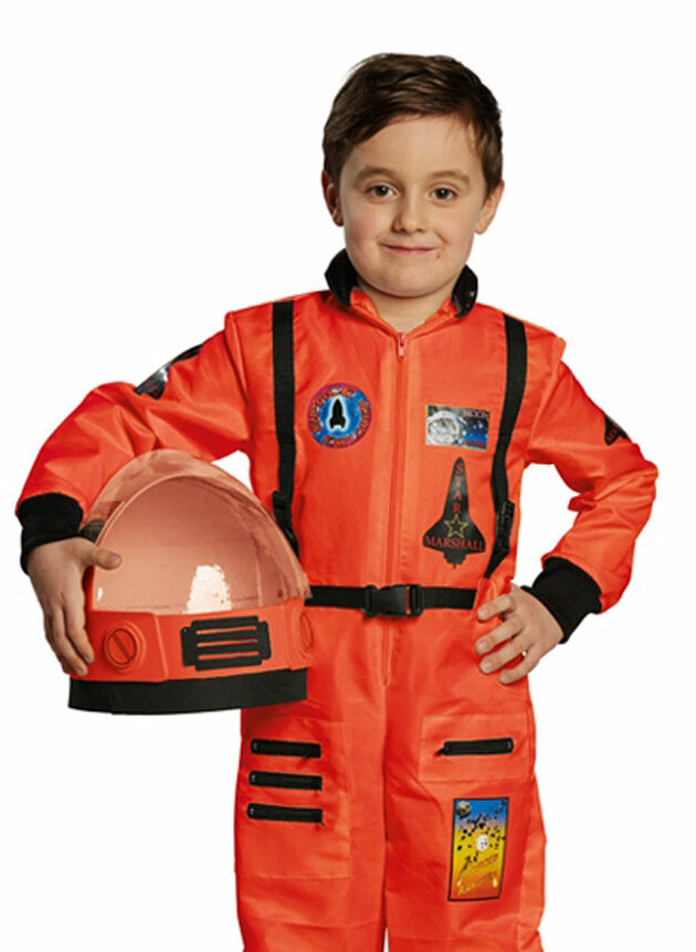 Overall astronaut oranje 152 (zonder helm)