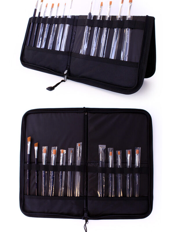 Folding penselen tas 44 x 37 cm (exclusief penselen)