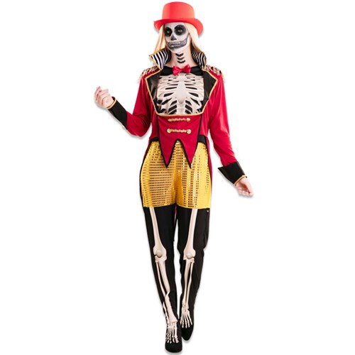 Circusartieste skelet dames M/L
