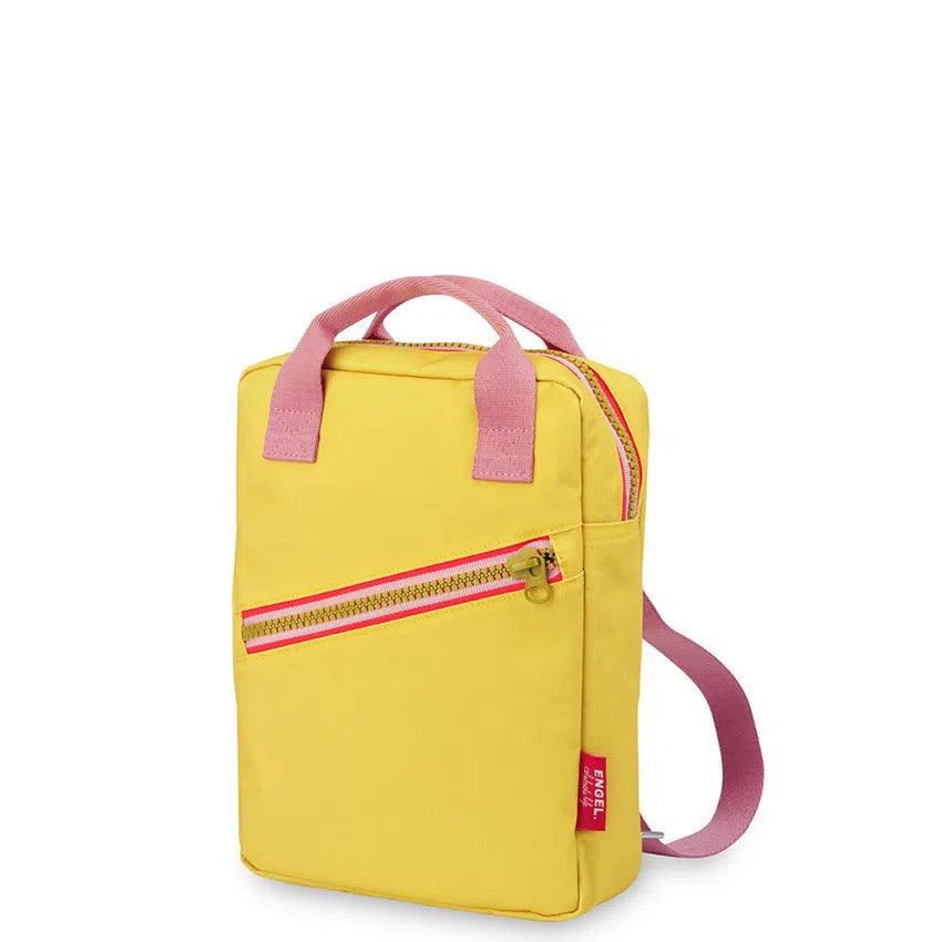 Engel. rugzak Zipper geel small