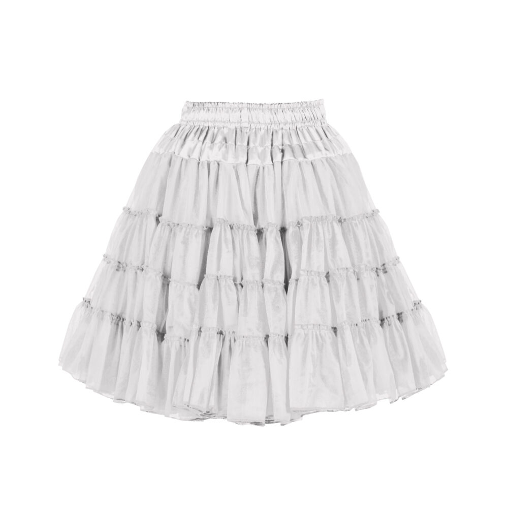 Luxe petticoat 2-laags in assorti - one size