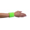 Polsbandjes neon groen (2 stuks)