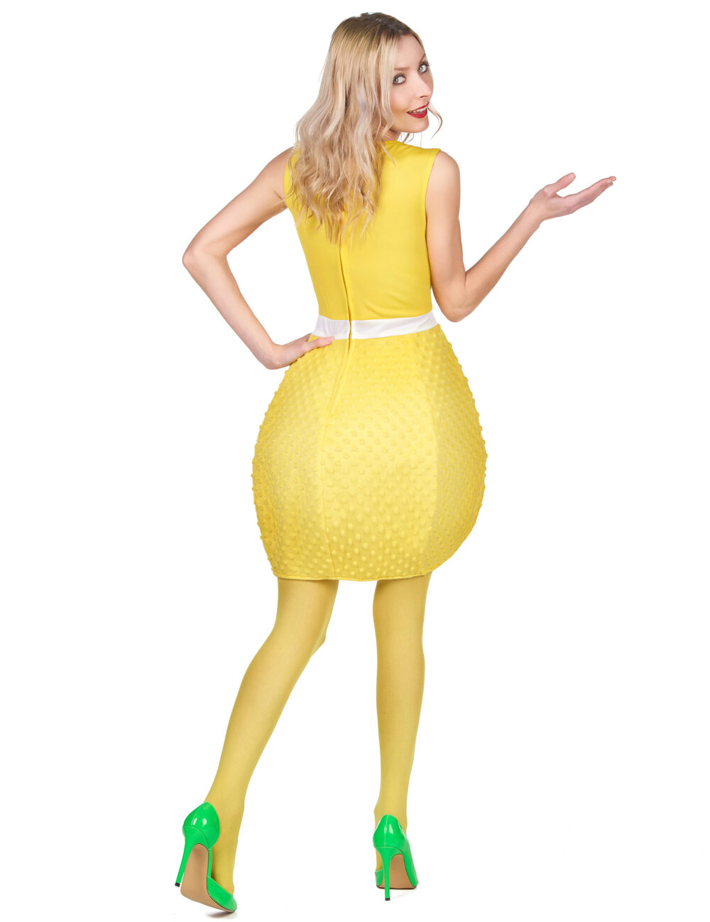 citroen jurk achter