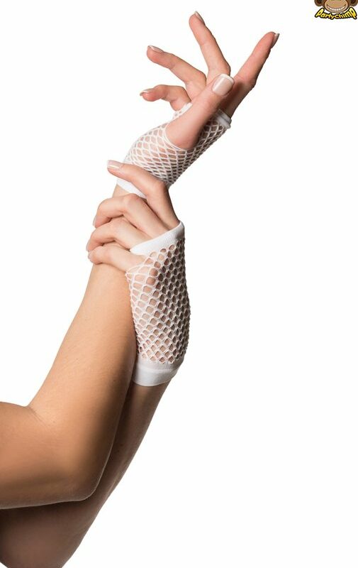 nethandschoenen-kort-wit