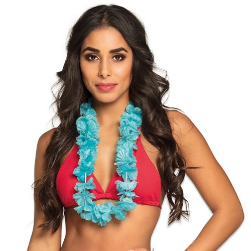 Hawaïkrans turquoise