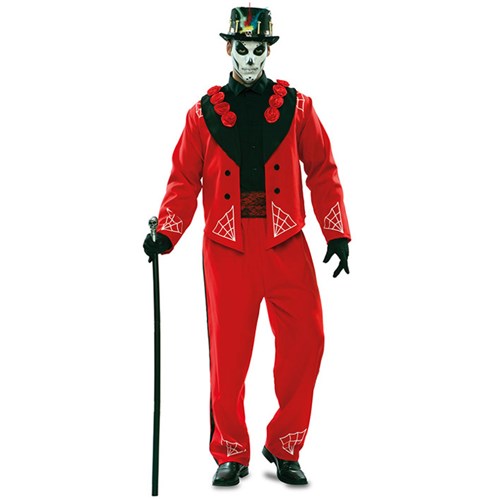 Halloween Catrin rood kostuum XL