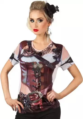 Boland - Steampunk shirt dames M