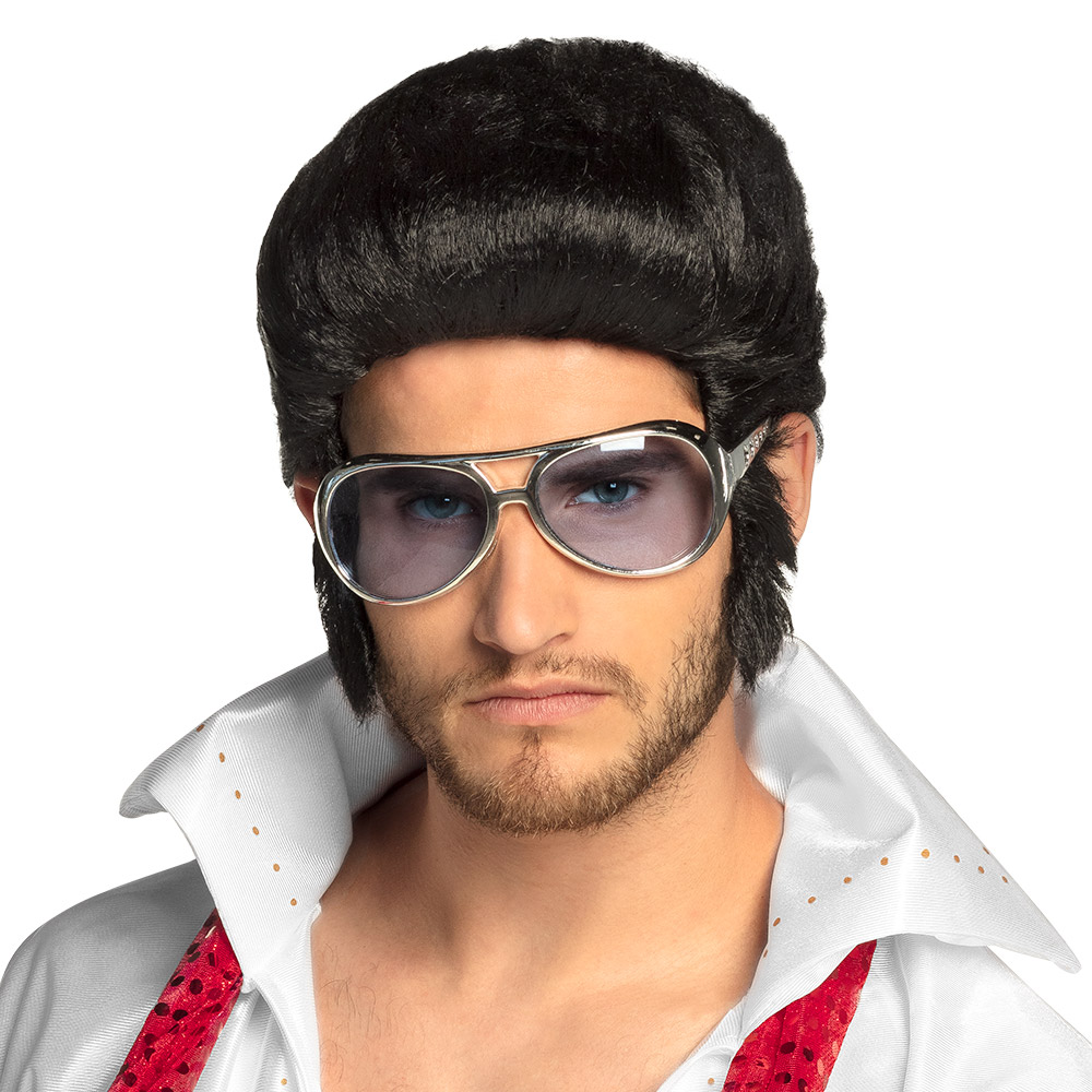 Party bril Rock 'n Roll Reno blauw
