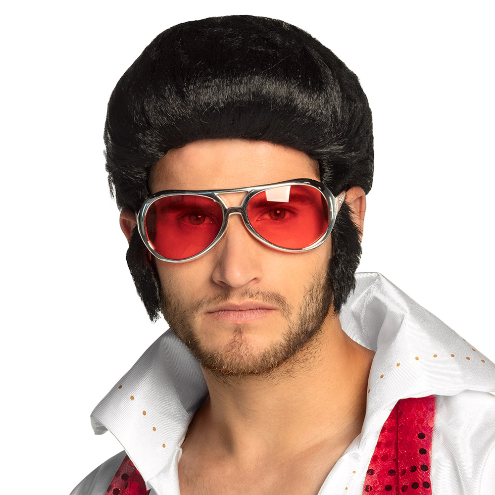 Party bril Rock 'n Roll Reno rood