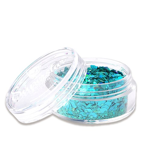Superstar chunky glitter laser turquoise (8ml)