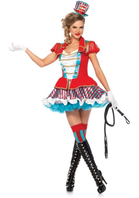Circus Ringmaster deluxe jurk M