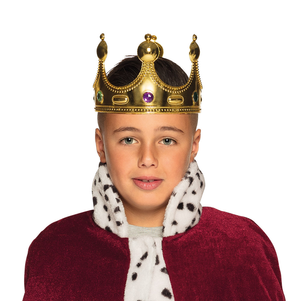 Kroon Koning kind goud