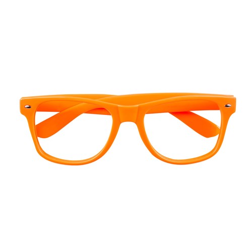 Partybril-oranje