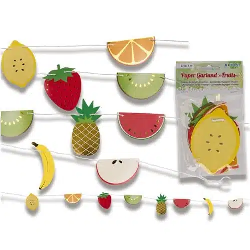 Fruitslinger papier 1 meter