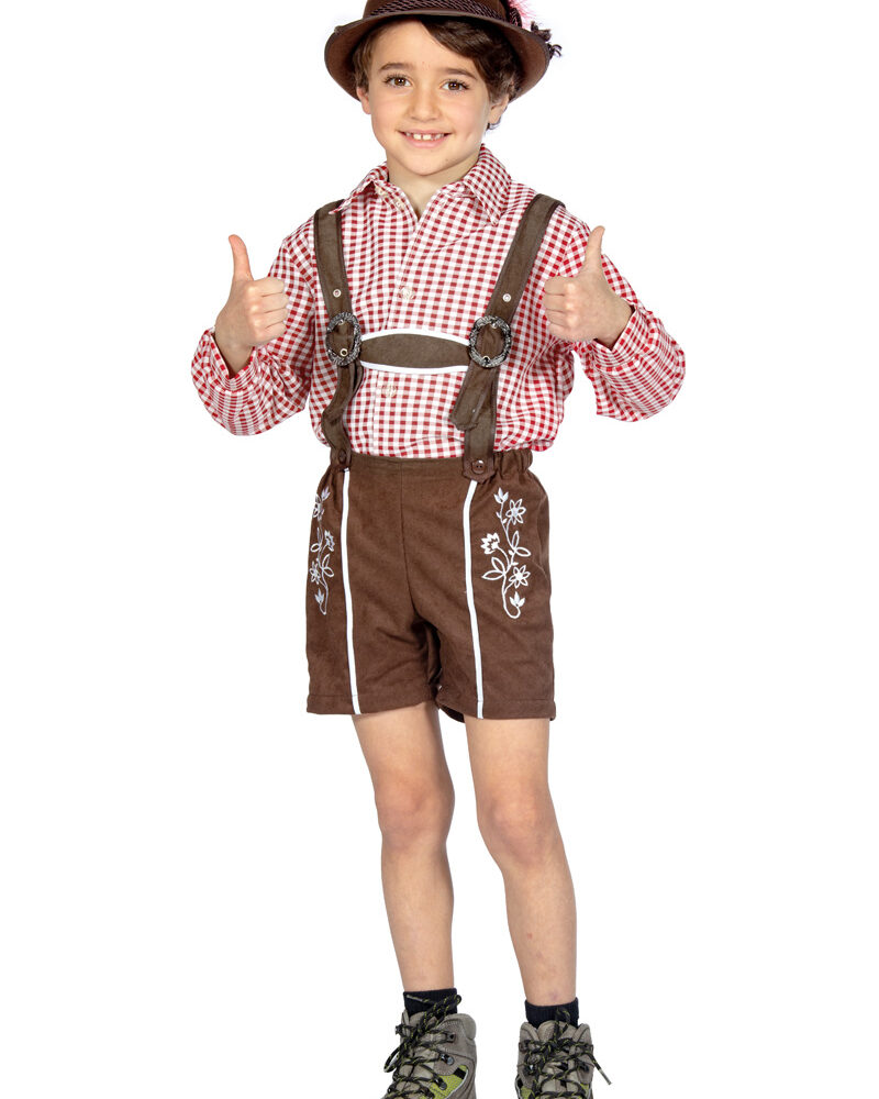 Broek Tirol bruin kind 164