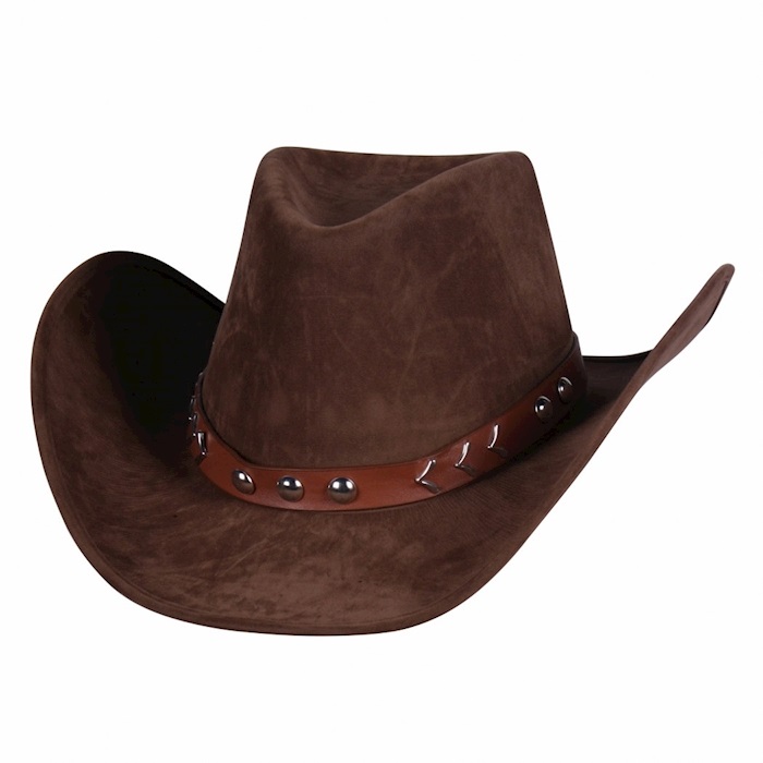 Cowboy hoed Ames bruin luxe