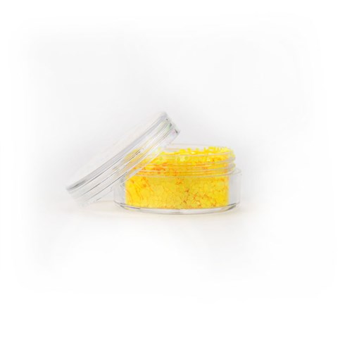 Superstar chunky glitter neon geel (8ml)