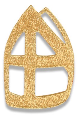 Borduursel Sinterklaas mijter