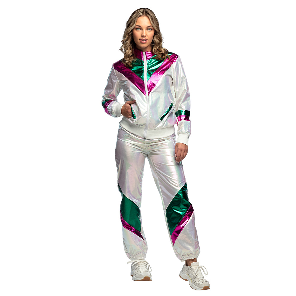 Trainingspak 90s holographic girl S