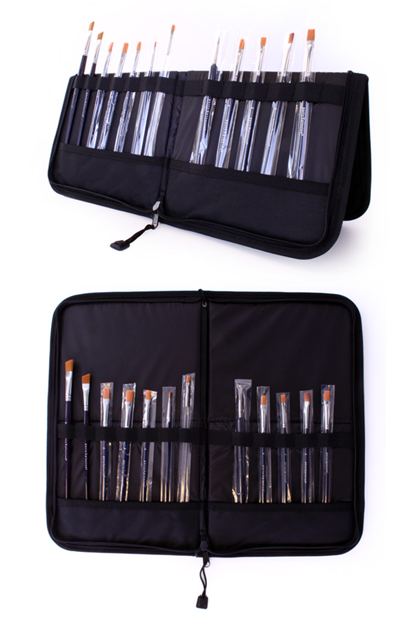 Folding penselen tas 44 x 37 cm (exclusief penselen)