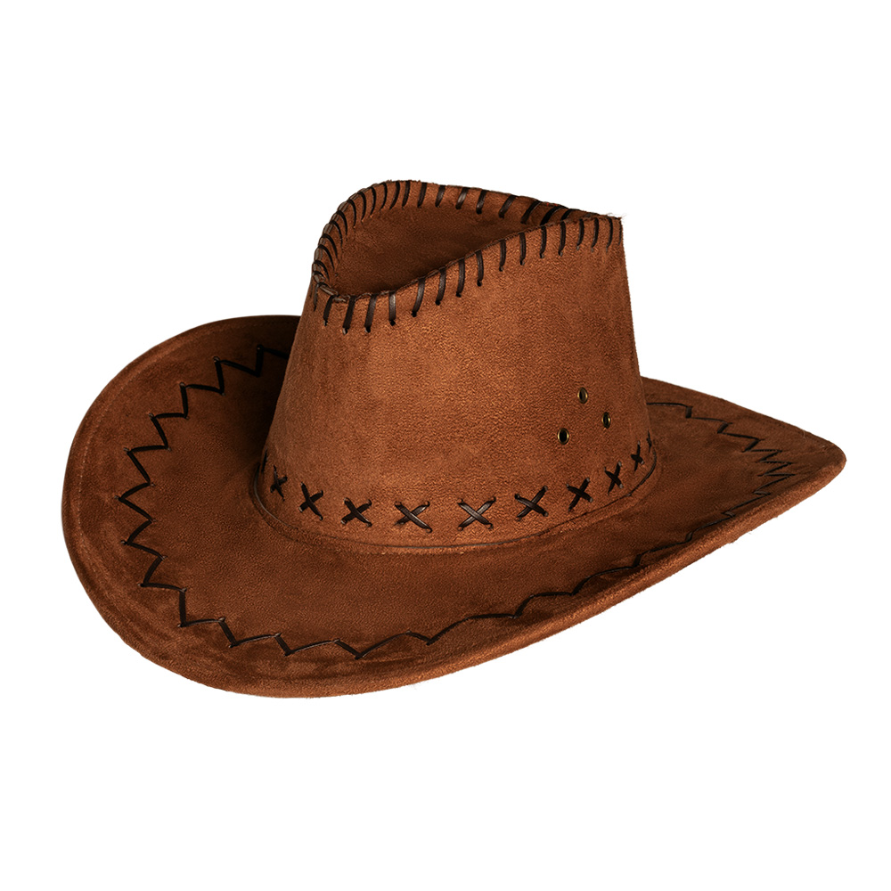 Cowboyhoed bruin