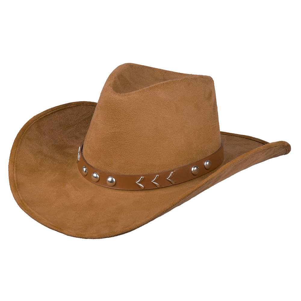 Cowboyhoed-Nebraska-suède look)
