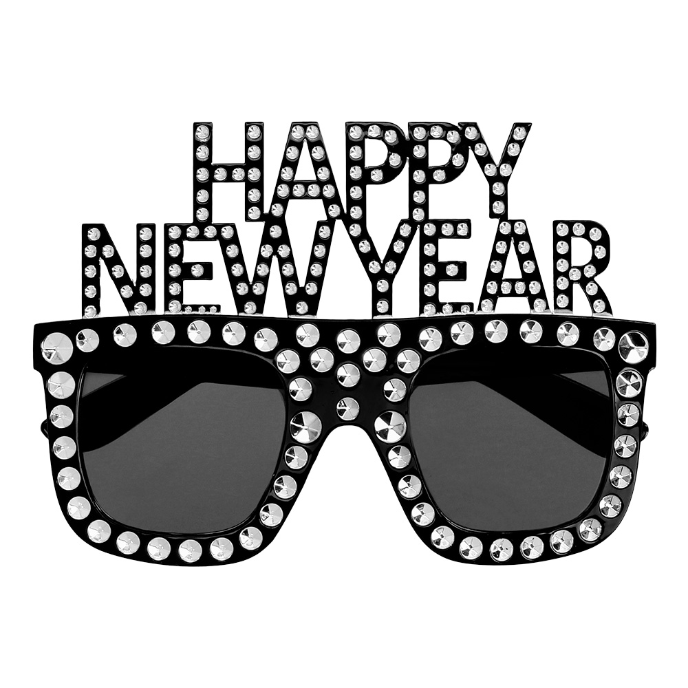 Party bril Bling bling 'Happy New Year'