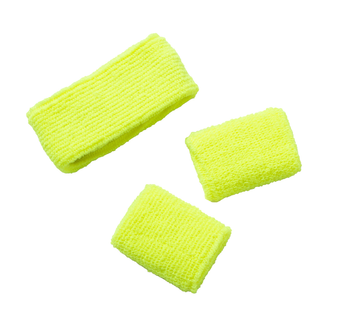 zweetbandjes-set-geel