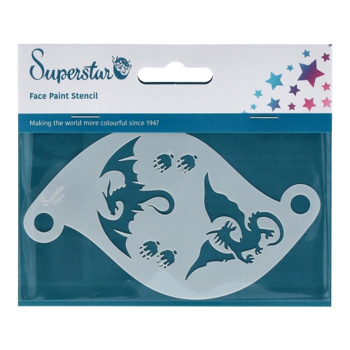 Superstar Schminksjabloon - Dragons