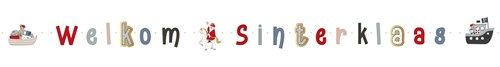 Letterslinger ”Welkom Sinterklaas” Sint & Co. (285cm)