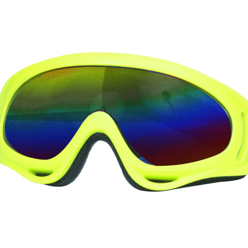 Skibril neon geel
