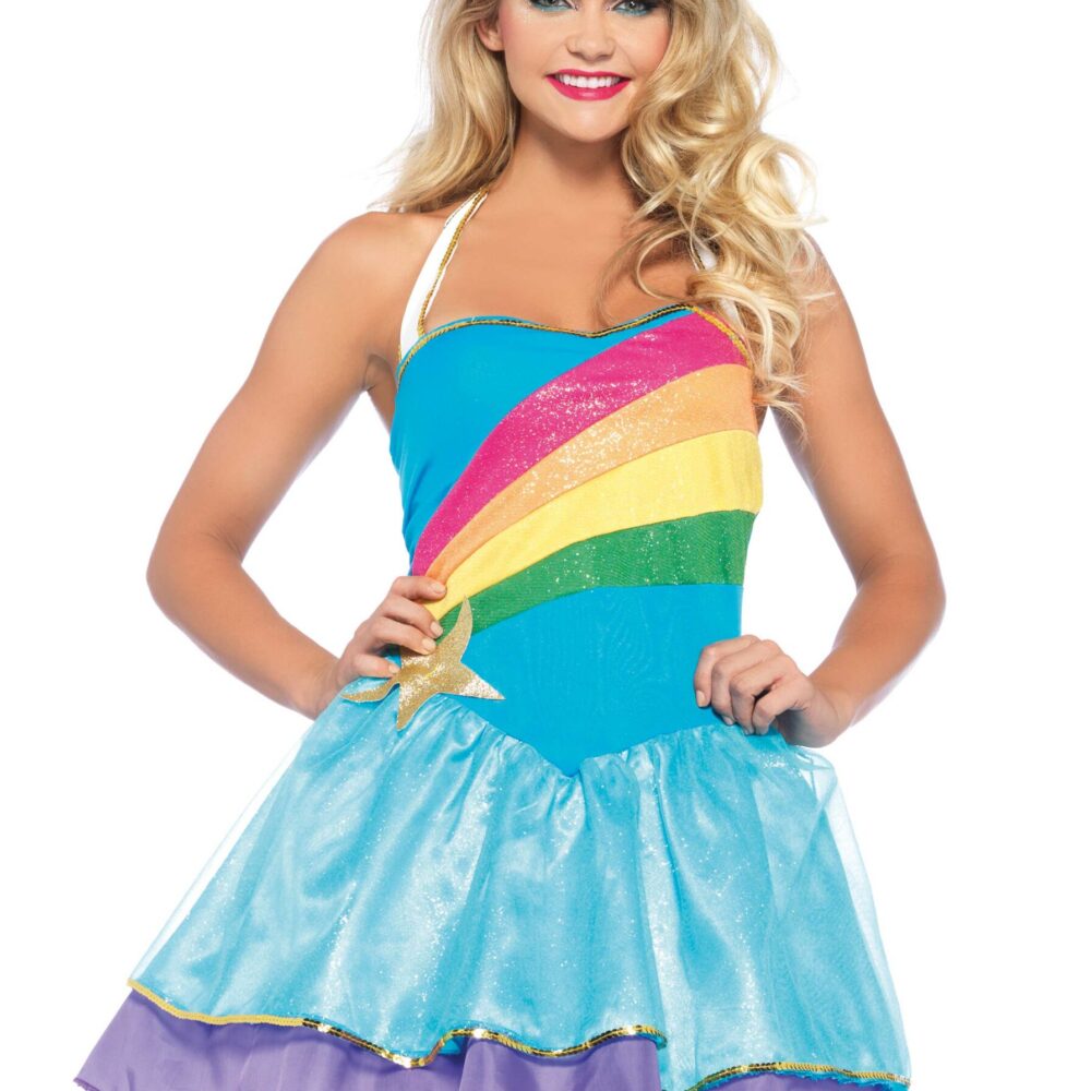 K3 Regenboog jurkje M/L - laatste item!