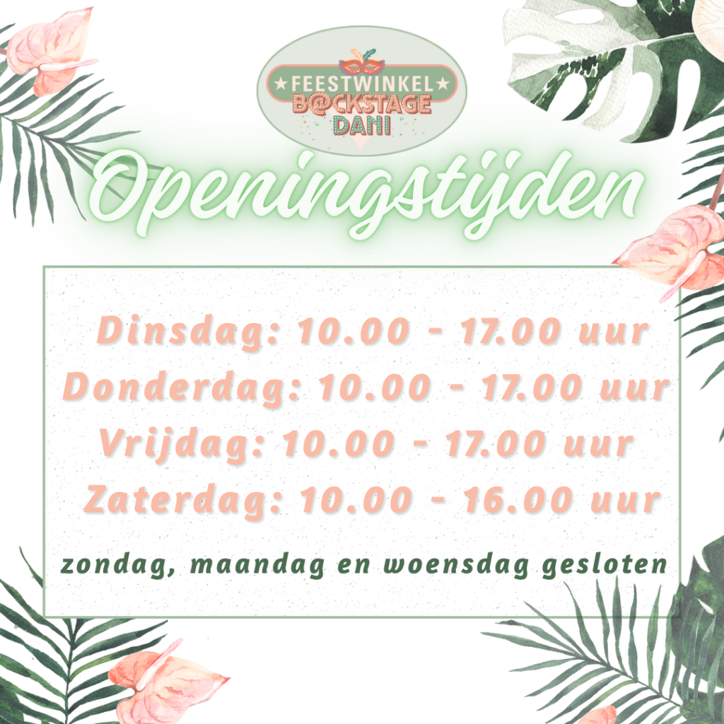 Openingstijden 2026