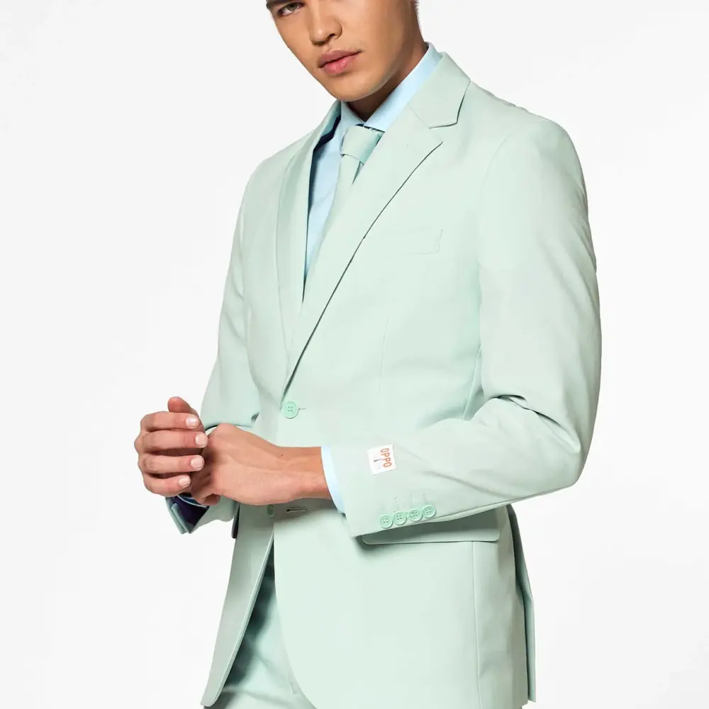 Opposuits mintgroen pak - magic mint