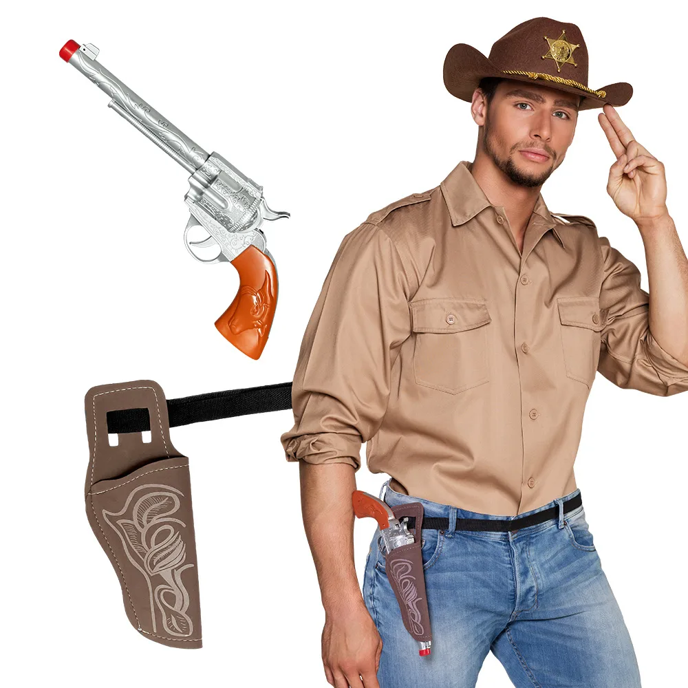 Cowboy pistool + holster set