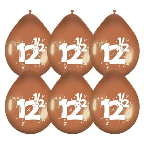 Zakje Ballonnen 12,5 6 stuks