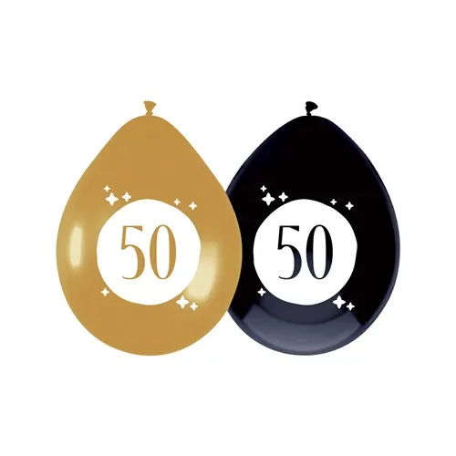 Zakje Ballonnen 50 6 stuks