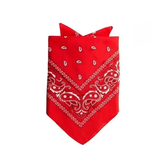 Cowboy zakdoek Bandana Rood