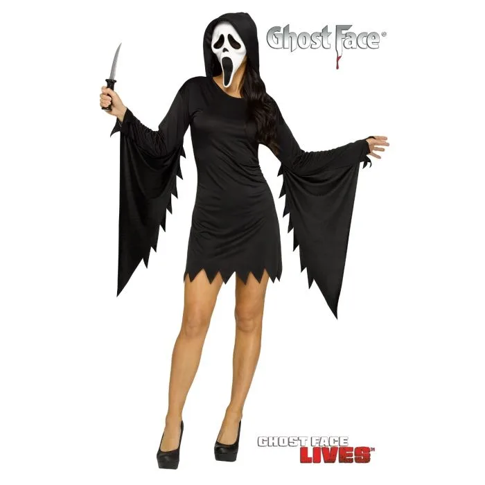 Scream Ghost Face Glamour Kostuum Officiële Licentie ML