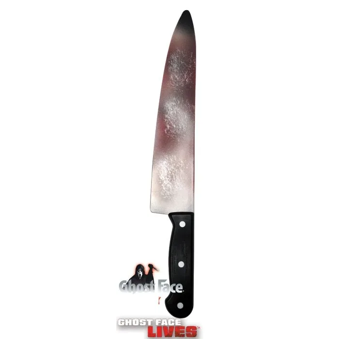 Scream Ghost Face Bebloed Slagersmes Officiele Licentie - 38 cm