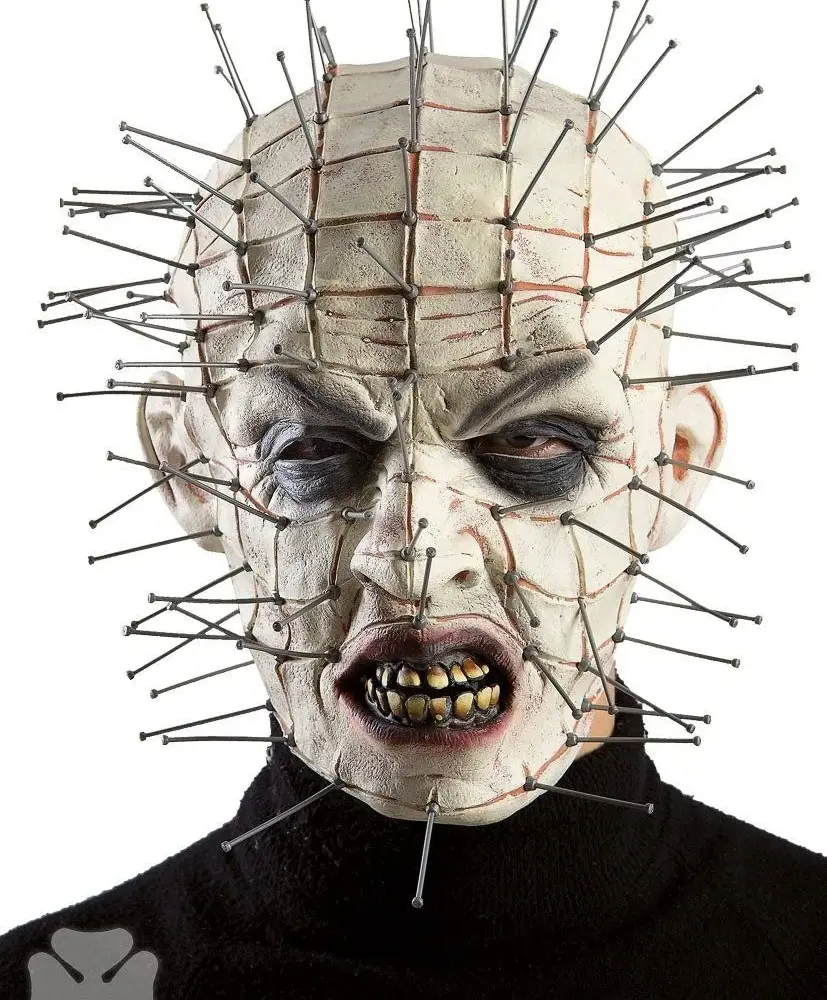 Masker latex Hellraiser pins spijkers